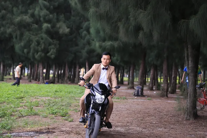 garnitur i motocykl. Suit and motorcycle INDIAN